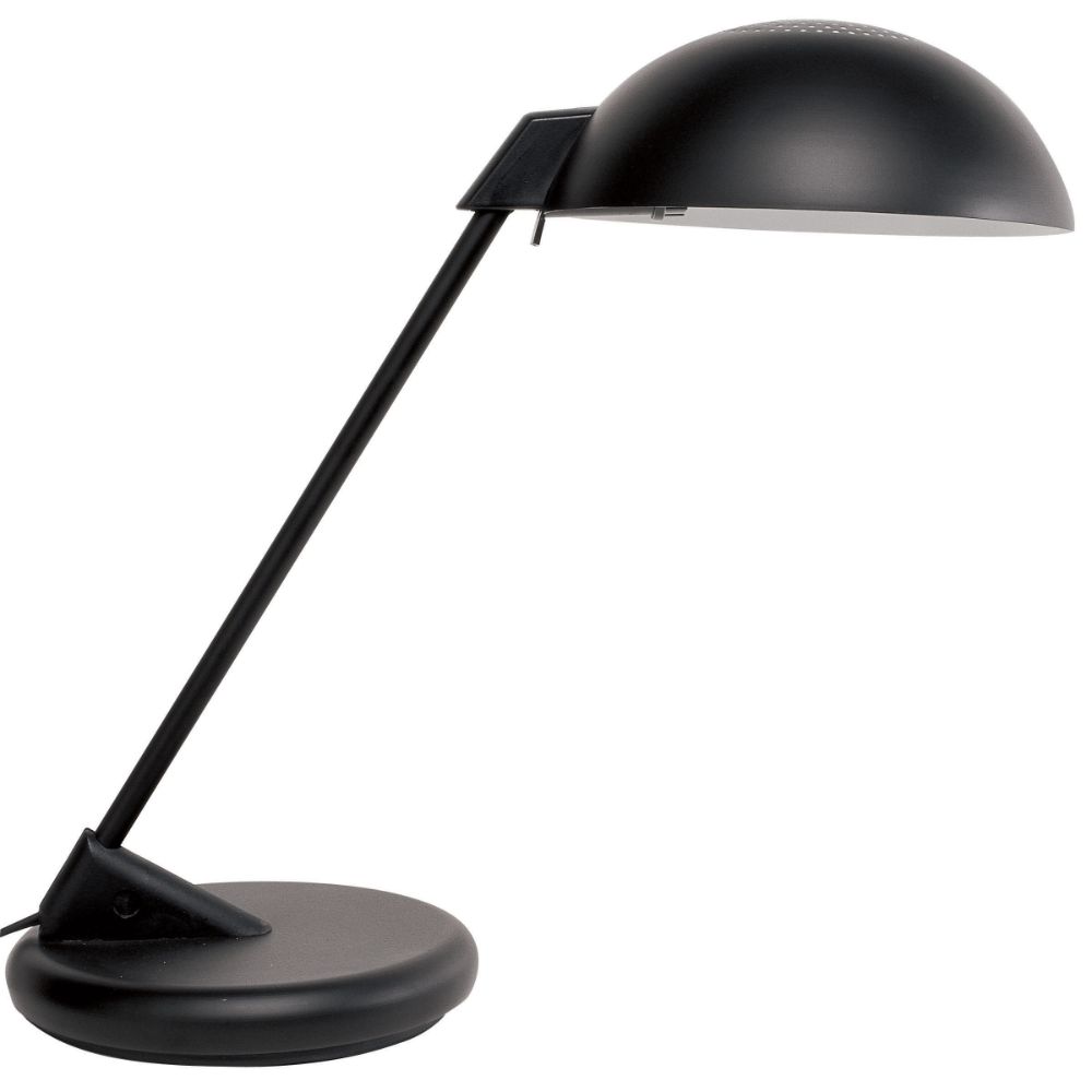 Dainolite Lighting HIL900-BK Signature 1 Light Table Lamp in Black